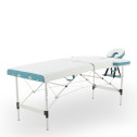Массажный стол складной алюминиевый (2 секции) Мед-Мос JFAL01A (2) - фото №11