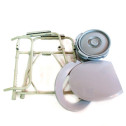 Кресло-стул с санитарным оснащением Мега-Оптим Hmp-7210 A - фото №3