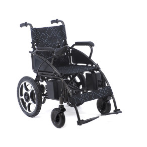 Кресло-коляска электрическая с откидными подлокотниками, складная MET START 610